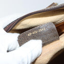 GUCCI GG Supreme Web Sherry Line Boston Bag PVC Beige 69 012 3842 Auth 159227-12