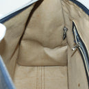 Christian Dior Trotter Canvas Hand Bag Navy Silver Auth 159228-18
