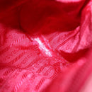 PRADA Hand Bag Nylon 2way Pink Gold Auth 159239-22