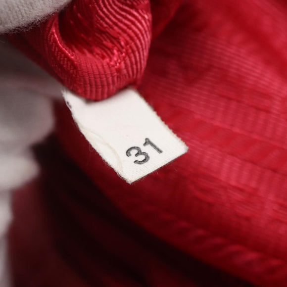 PRADA Hand Bag Nylon 2way Pink Gold Auth 159239