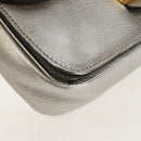 Miu Miu Kette Umhängetasche Leder Gold Silber Original 159240V-15