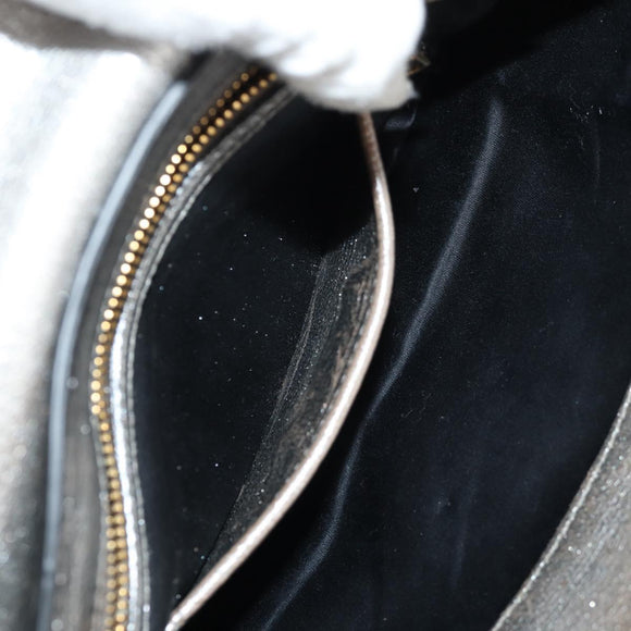 Miu Miu Kette Umhängetasche Leder Gold Silber Original 159240V