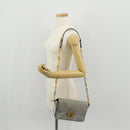 Miu Miu Kette Umhängetasche Leder Gold Silber Original 159240V-28