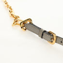 Miu Miu Kette Umhängetasche Leder Gold Silber Original 159240V-8