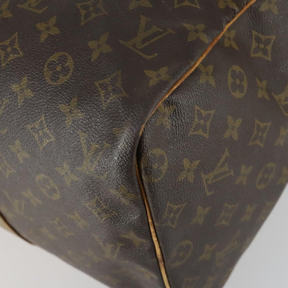 LOUIS VUITTON Monogram Sac Souple 45 Boston Tasche M41624 LV Auth 159241