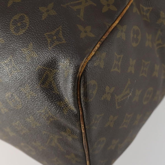 LOUIS VUITTON Monogram Sac Souple 45 Boston Tasche M41624 LV Auth 159241