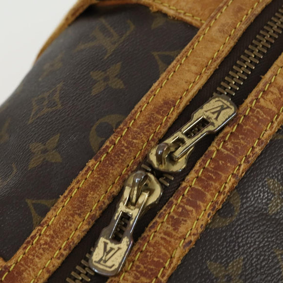 LOUIS VUITTON Monogram Sac Souple 45 Boston Tasche M41624 LV Auth 159241