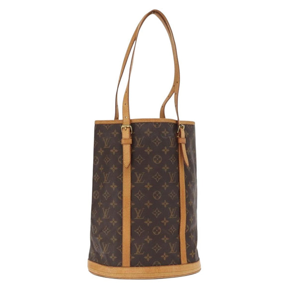 LOUIS VUITTON Monogram Bucket GM Shoulder Bag M42236 LV Auth 159247