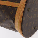 LOUIS VUITTON Monogram Bucket GM Shoulder Bag M42236 LV Auth 159247-16