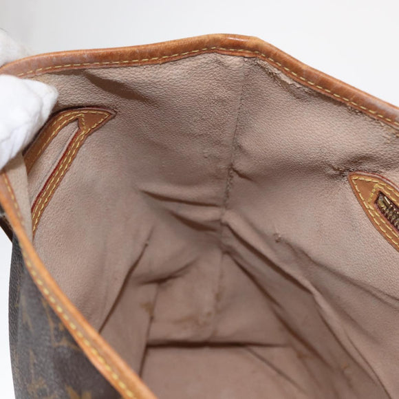 LOUIS VUITTON Monogram Bucket GM Shoulder Bag M42236 LV Auth 159247