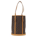LOUIS VUITTON Monogram Bucket GM Shoulder Bag M42236 LV Auth 159247-13