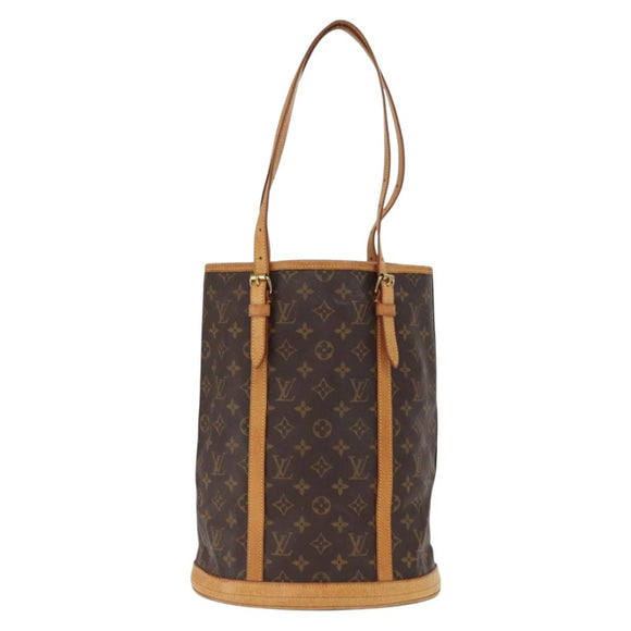 LOUIS VUITTON Monogram Bucket GM Shoulder Bag M42236 LV Auth 159247