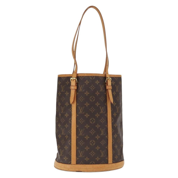 LOUIS VUITTON Monogram Bucket GM Shoulder Bag M42236 LV Auth 159247
