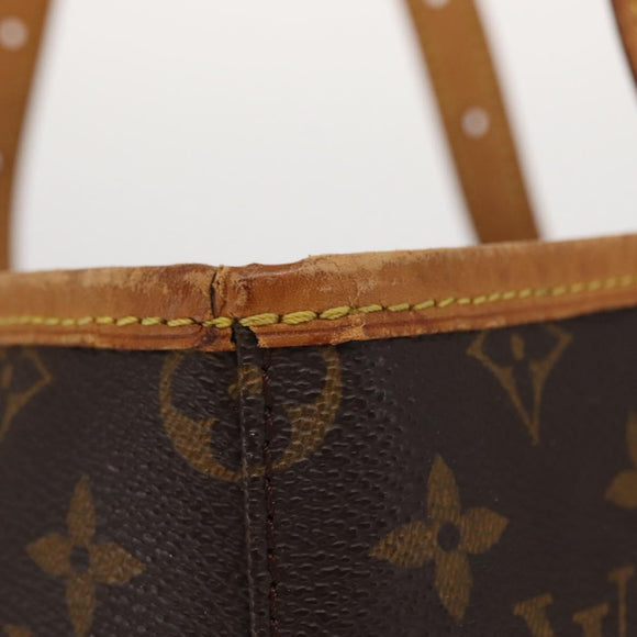 LOUIS VUITTON Monogram Bucket GM Shoulder Bag M42236 LV Auth 159247