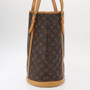 LOUIS VUITTON Monogram Bucket GM Shoulder Bag M42236 LV Auth 159247-5
