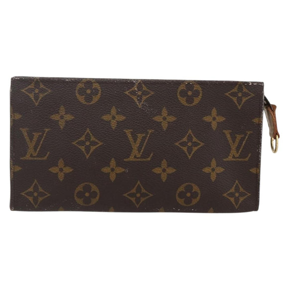 LOUIS VUITTON Monogram Bucket GM Accessory Pouch LV Auth 159248