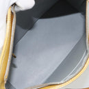 LOUIS VUITTON Monogram Vernis Houston Hand Bag Gris M91053 LV Auth 159249-19