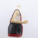 LOUIS VUITTON Epi Noe Shoulder Bag Bicolor Black Red M44017 LV Auth 159254-22