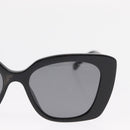 CHANEL Sunglasses plastic Black CC Auth 159263V-5