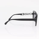 CHANEL Sunglasses plastic Black CC Auth 159263V-7