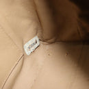 CHANEL Matelasse Chain Shoulder Bag Leather Beige Gold CC Auth 159264-22