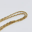 CHANEL Matelasse Chain Shoulder Bag Leather Beige Gold CC Auth 159264-8