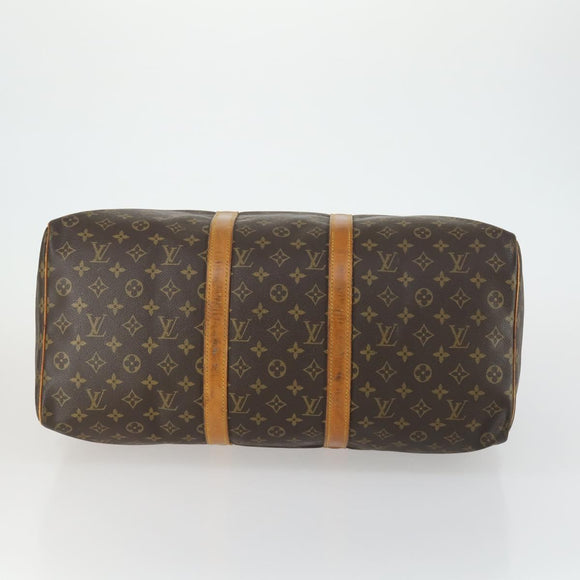 LOUIS VUITTON Monogram Keepall 50 Boston Bag M41426 LV Auth 159270