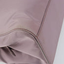 PRADA Hand Bag Nylon Lavende Silver Auth 159273-13