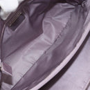 PRADA Hand Bag Nylon Lavende Silver Auth 159273-17