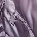 PRADA Hand Bag Nylon Lavende Silver Auth 159273-20