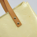 LOUIS VUITTON Monogram Vernis Reade PM Hand Bag Perle M91336 LV Auth 159276-17