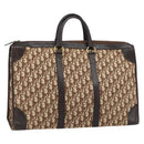 Christian Dior Trotter Canvas Hand Bag Beige Gold Auth 159277-1