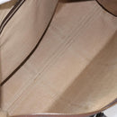 Christian Dior Trotter Canvas Hand Bag Beige Gold Auth 159277-15
