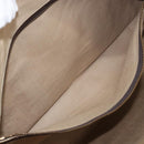Christian Dior Trotter Canvas Hand Bag Beige Gold Auth 159277-19