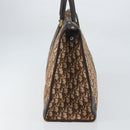 Christian Dior Trotter Canvas Hand Bag Beige Gold Auth 159277-4