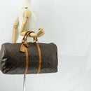 LOUIS VUITTON Monogram Keepall 60 Boston Bag M41422 LV Auth 159282-22