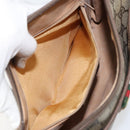 GUCCI GG Supreme Web Sherry Line Bag PVC Beige Gold 89 02 077 Auth 159285-23