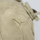 GUCCI GG Canvas Guccissima Histeria Bag Leather Ivory Gold 197020 Auth 159286-10