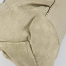 GUCCI GG Canvas Guccissima Histeria Bag Leather Ivory Gold 197020 Auth 159286-13