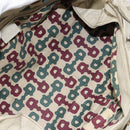 GUCCI GG Canvas Guccissima Histeria Bag Leather Ivory Gold 197020 Auth 159286-17