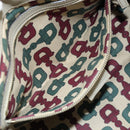 GUCCI GG Canvas Guccissima Histeria Bag Leather Ivory Gold 197020 Auth 159286-21