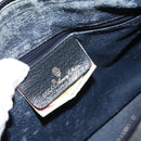 GUCCI GG Supreme Sherry Line Hand Bag PVC Navy Gold Red 39 02 006 Auth 159287-18