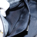 GUCCI GG Supreme Sherry Line Hand Bag PVC Navy Gold Red 39 02 006 Auth 159287-22