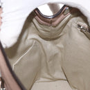 BALLY Backpack Leather Pink Silver Auth 159289-20