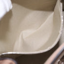 BALLY Backpack Leather Pink Silver Auth 159289-22