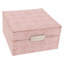 CELINE C Macadam Canvas Jewelry Box Pink Auth 159299V-1