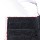 CELINE C Macadam Canvas Jewelry Box Pink Auth 159299V-12