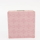 CELINE C Macadam Canvas Jewelry Box Pink Auth 159299V-6