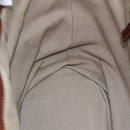 Miu Miu Hand Bag Raffia Beige Silver Auth 159300A-21