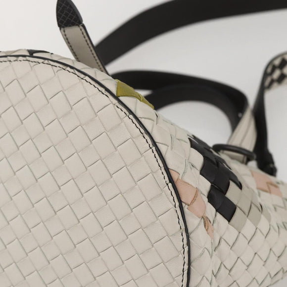 BOTTEGA VENETA INTRECCIATO Hand Bag Leather 2way Multicolor Auth 159306V